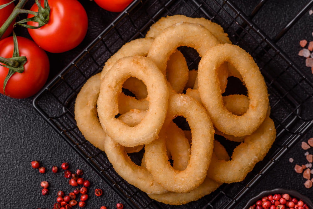 Oignon rings 7 pièces.