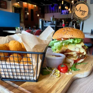 White Pepper Burger du chef